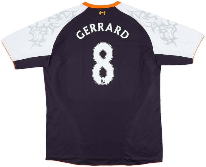 2012-13 Liverpool Third Shirt Gerrard #8 - 9/10 - (3XL)