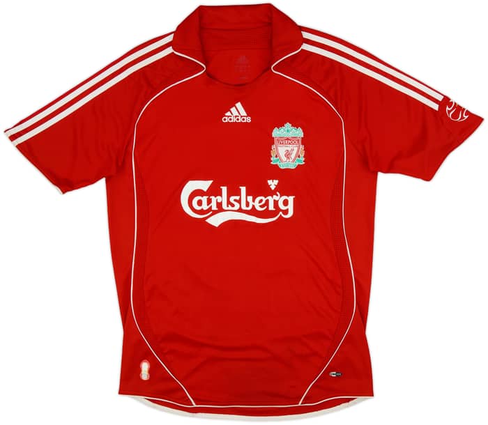 2006-08 Liverpool Home Shirt Alonso #14 - 6/10 - (S)
