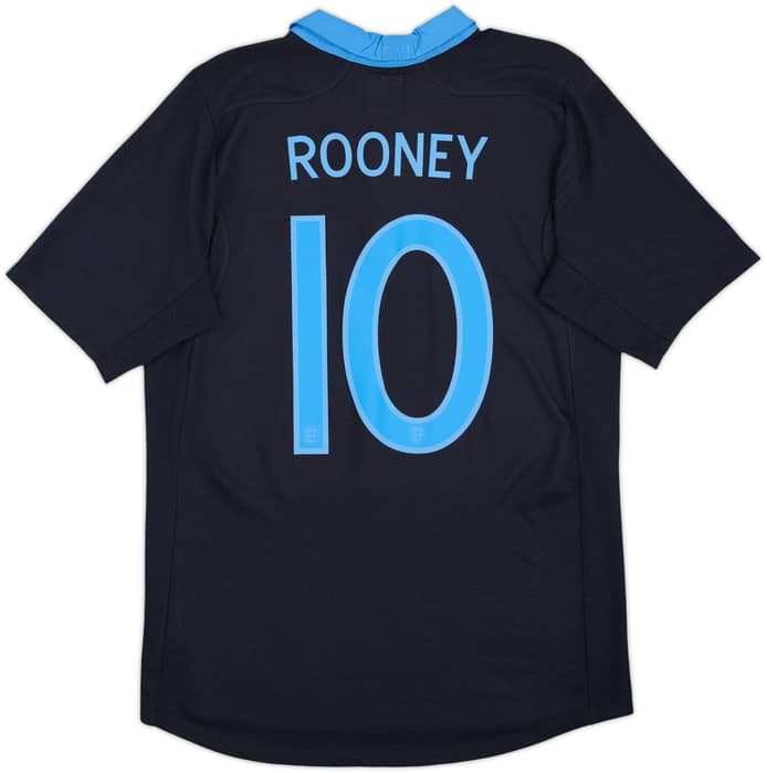2011-12 England Away Shirt Rooney #10 - 9/10 - (M)