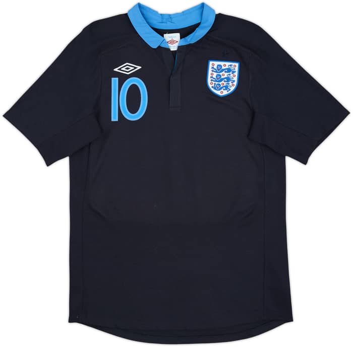 2011-12 England Away Shirt Rooney #10 - 9/10 - (M)