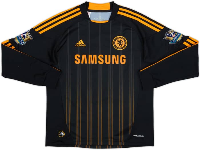 2010-11 Chelsea Away L/S Shirt Torres #9 - 6/10 - (M.Boys)