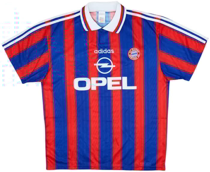 1995-97 Bayern Munich Home Shirt Scholl #7 - 9/10 - (L)