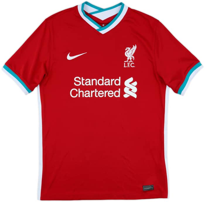 2020-21 Liverpool Home Shirt Henderson #14 - 6/10 - (M)