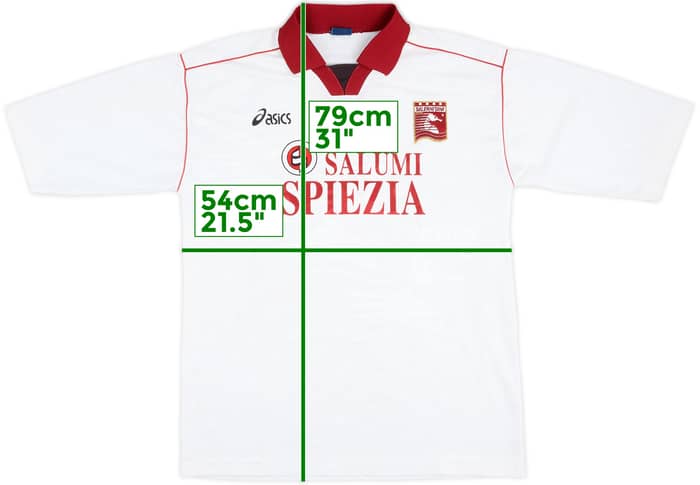 1996-97 Salernitana Match Issue Away Shirt #21