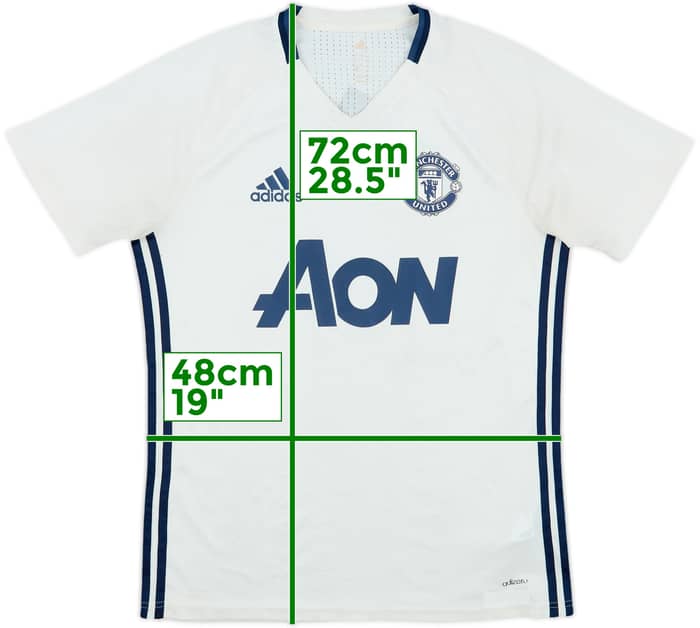 2016-17 Manchester United adizero Training Shirt - 5/10 - (M)