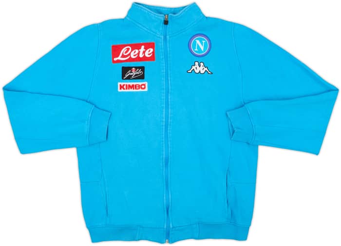 2017-18 Napoli Kappa Track Jacket - 8/10 - (XL)