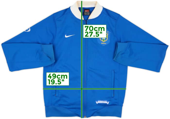 2006-07 Brazil Nike Track Jacket - 5/10 - (M)