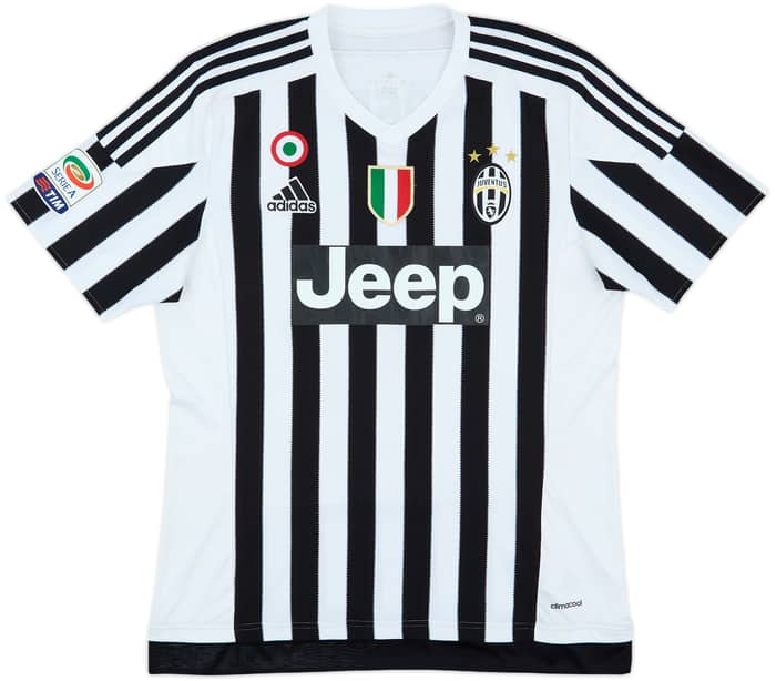 2015-16 Juventus Home Shirt Pogba #10 - 8/10 - (L)