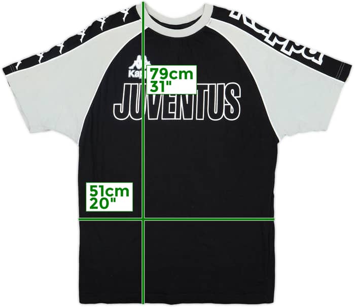 1997-98 Juventus Kappa Cotton Tee - 8/10 - (L)