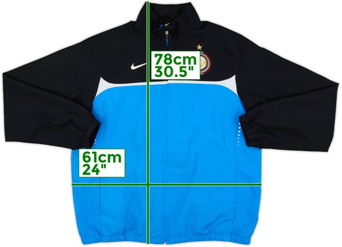 2010-11 Inter Milan Nike Track Jacket - 6/10 - (XL)