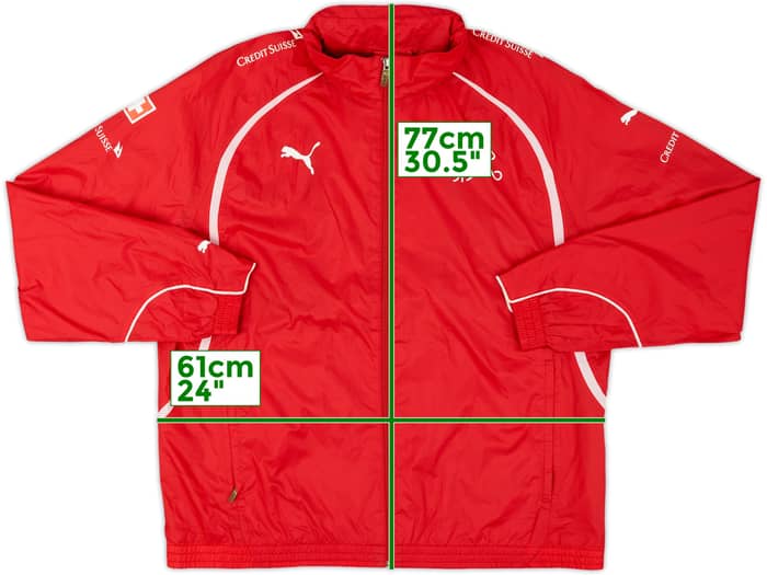 2010-12 Switzerland Puma Hooded Rain Jacket - 8/10 - (L)