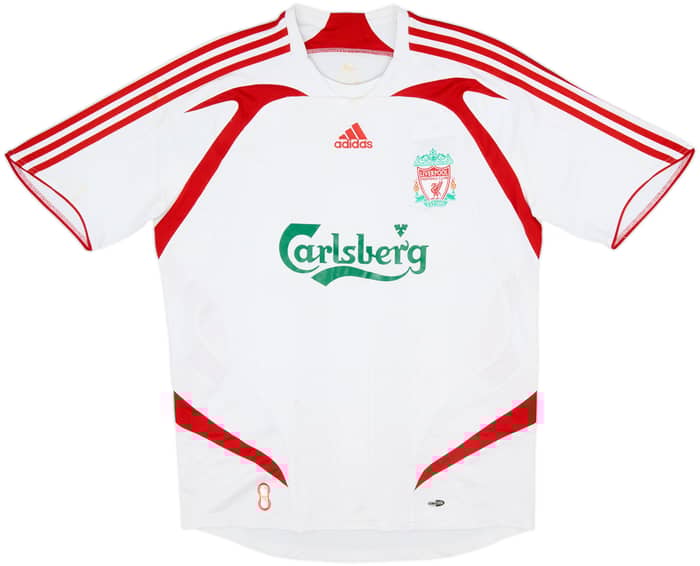 2007-08 Liverpool Away Shirt Gerrard #8 - 5/10 - (M)