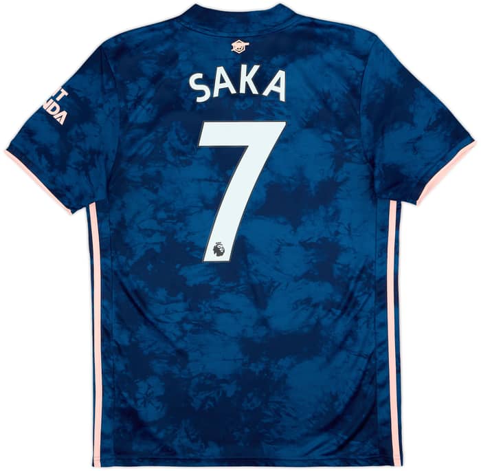 2020-21 Arsenal Third Shirt Saka #7 - 9/10 - (M)