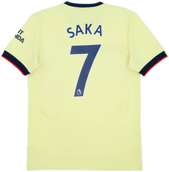 2021-22 Arsenal Away Shirt Saka #7 - 6/10 - (M)