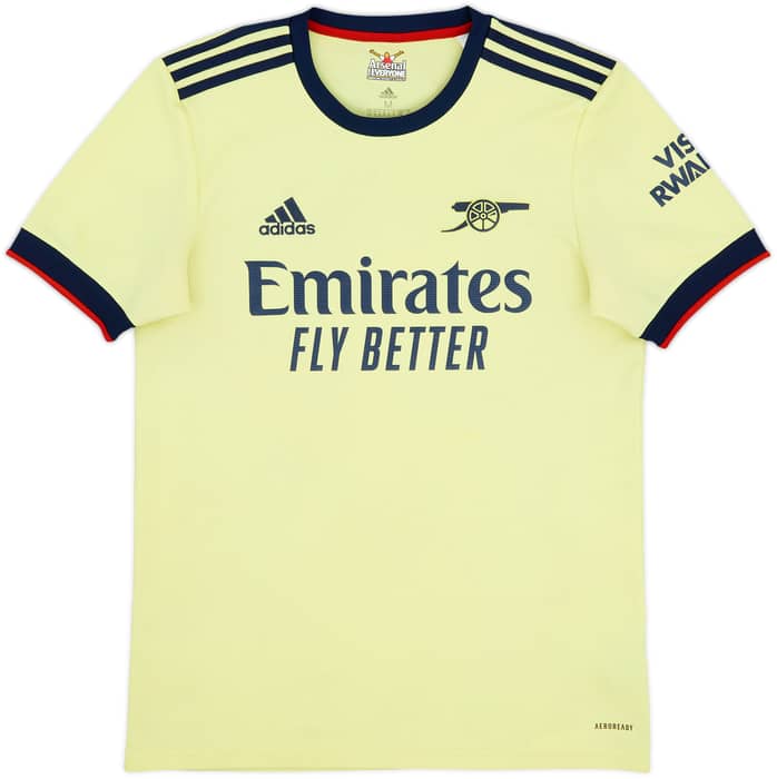 2021-22 Arsenal Away Shirt Saka #7 - 6/10 - (M)