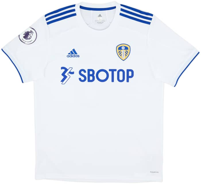 2020-21 Leeds United Home Shirt Raphinha #18 - 8/10 - (L)