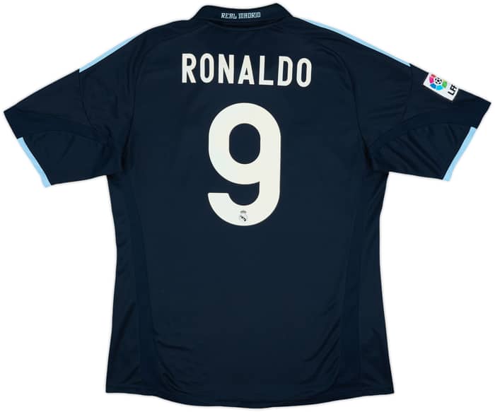 2009-10 Real Madrid Away Shirt Ronaldo #9 - 6/10 - (L)