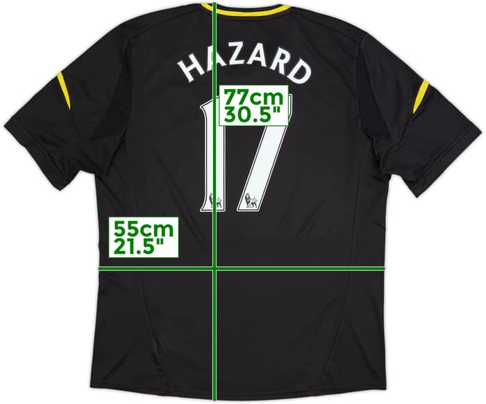 2012-13 Chelsea Tercera Camiseta Hazard #17 - 6/10 - (XL)