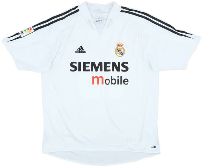 2004-05 Real Madrid Home Shirt Beckham #23 - 8/10 - (M)