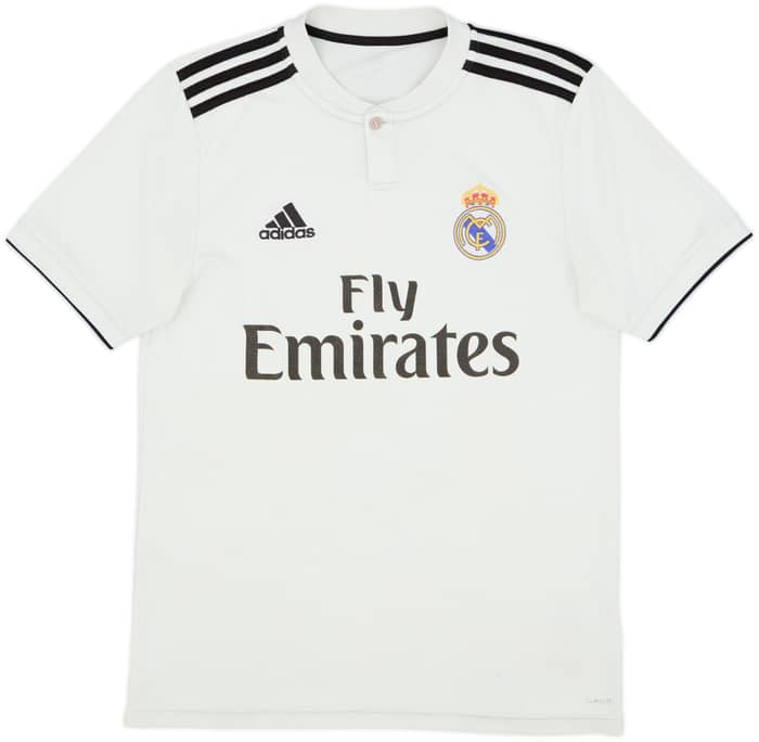 2018-19 Real Madrid Home Shirt - 6/10 - (S)