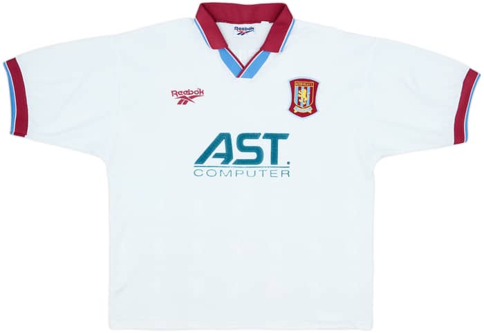 1996-98 Aston Villa Away Shirt Southgate #4 - 7/10 - (L)