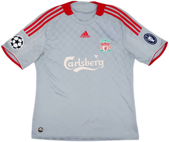 2008-09 Liverpool Away Shirt Gerrard #8 - 5/10 - (L)