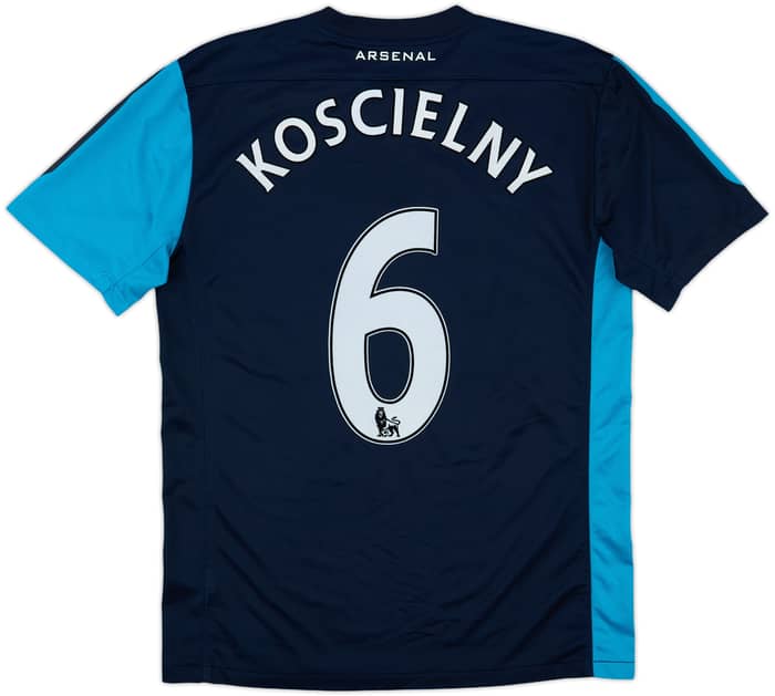 2011-12 Arsenal Away Shirt Koscielny #6 - 7/10 - (M)