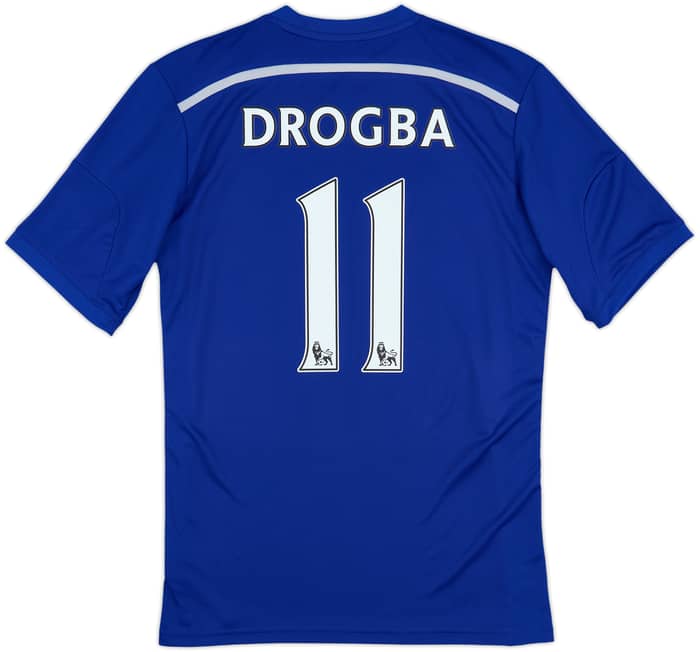 2014-15 Chelsea Home Shirt Drogba #11 - 7/10 - (M)