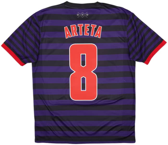 2012-13 Arsenal Away Shirt Arteta #8 - 6/10 - (M)
