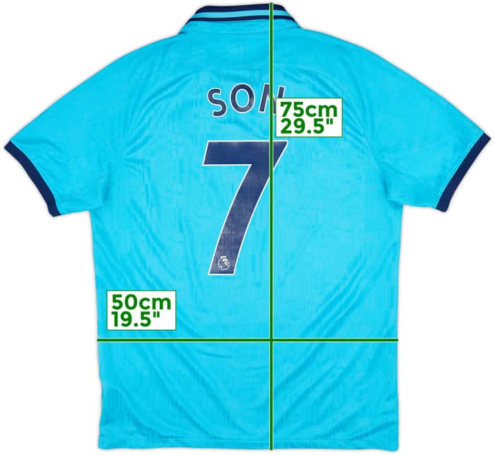 2019-20 Tottenham Third Shirt Son #7 - 9/10 - (L)