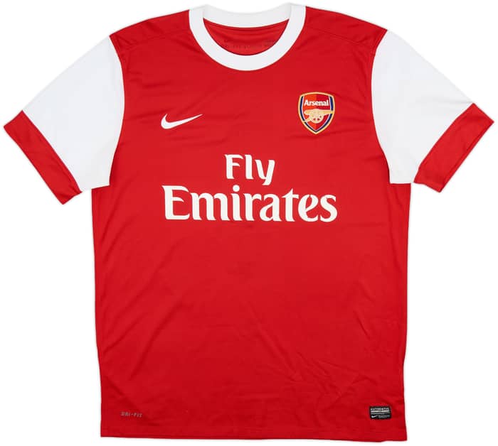 2010-11 Arsenal Home Shirt Fabregas #4 - 6/10 - (L)