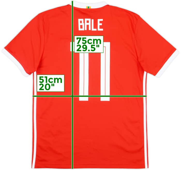 2018-19 Wales Home Shirt Bale #11 - 8/10 - (M)