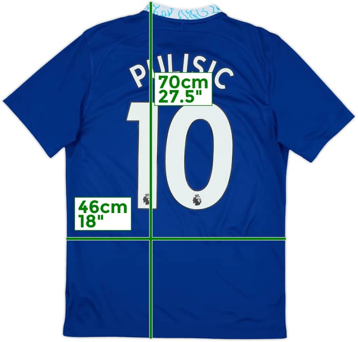 2022-23 Chelsea Home Shirt Pulisic #10 - 10/10 - (S)