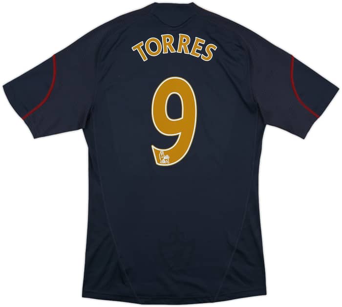 2009-10 Liverpool Away Shirt Torres #9 - 7/10 - (S)