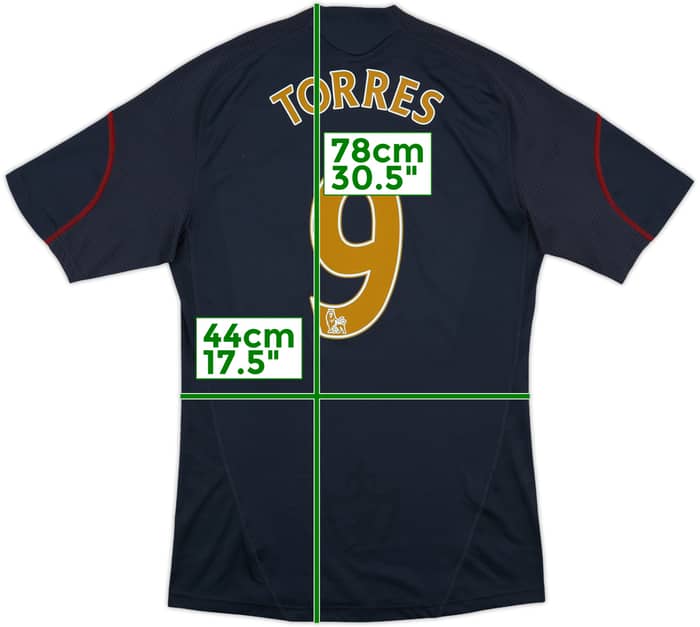 2009-10 Liverpool Away Shirt Torres #9 - 7/10 - (S)