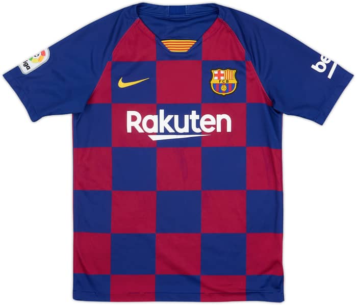 2019-20 Barcelona Home Shirt - 5/10 - (L.Boys)