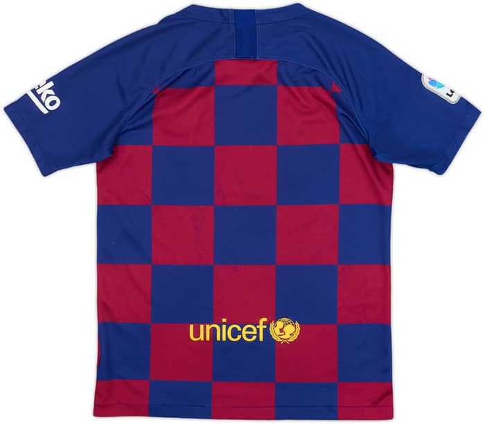 2019-20 Barcelona Home Shirt - 5/10 - (L.Boys)