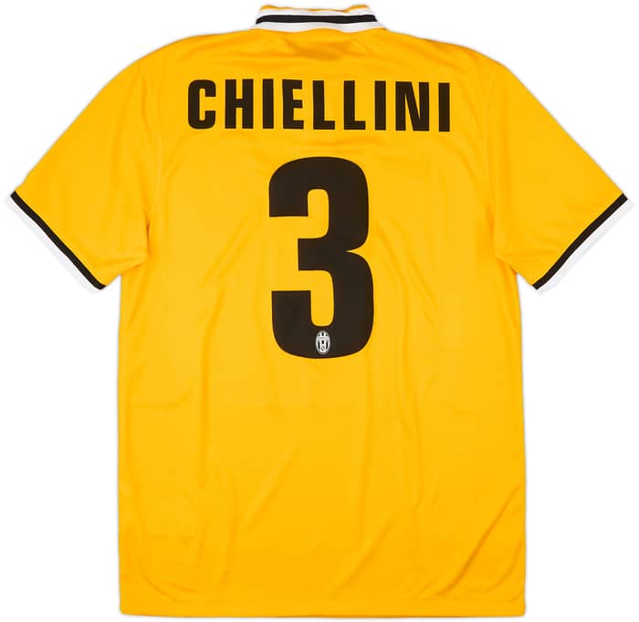 2013-14 Juventus Away Shirt Chiellini #3 - 10/10 - (M)