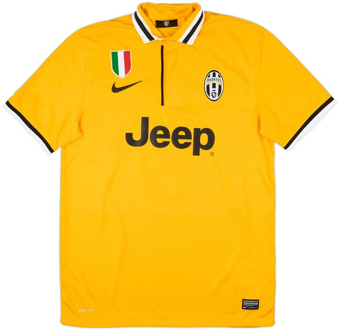 2013-14 Juventus Away Shirt Chiellini #3 - 10/10 - (M)