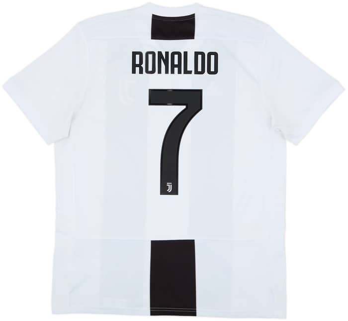2018-19 Juventus Home Shirt Ronaldo #7 - 10/10 - (L)