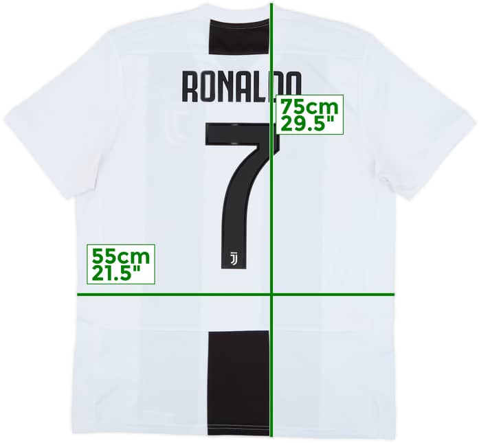 2018-19 Juventus Home Shirt Ronaldo #7 - 10/10 - (L)