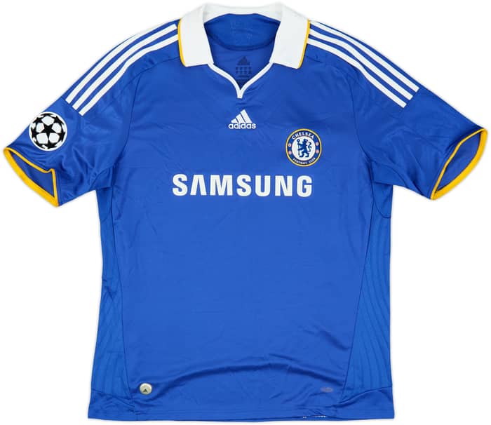 2008-09 Chelsea Home Shirt Lampard #8 - 9/10 - (XL)