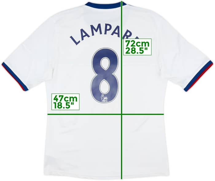 2013-14 Chelsea Away Shirt Lampard #8 - 6/10 - (M)