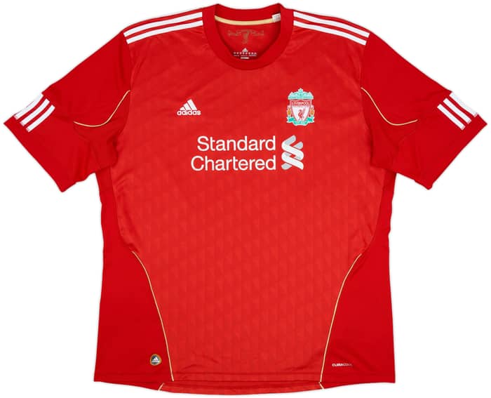 2010-12 Liverpool Home Shirt Suarez #7 - 7/10 - (3XL)