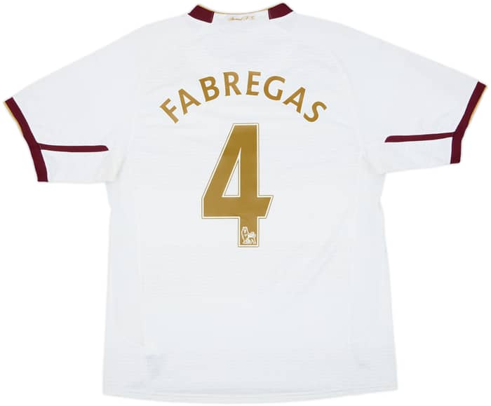 2007-08 Arsenal Away Shirt Fabregas #4 - 8/10 - (S)