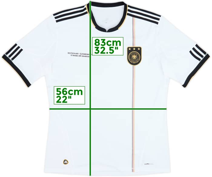 2010-11 Germany 'vs Ivory Coast' Home Shirt - 5/10 - (XL)