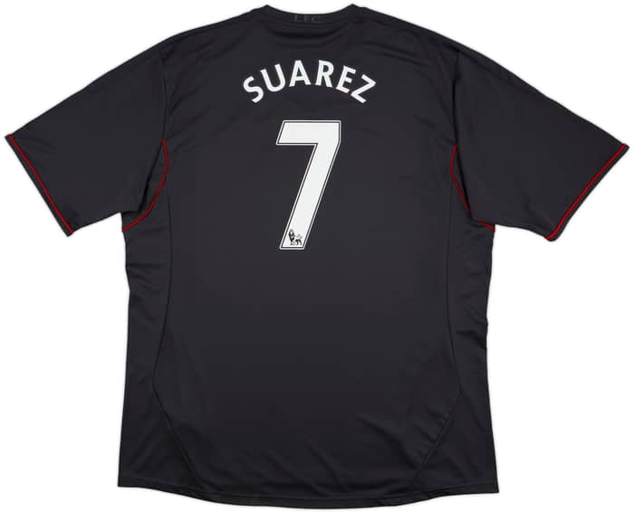 2011-12 Liverpool Away Shirt Suarez #7 (3XL)