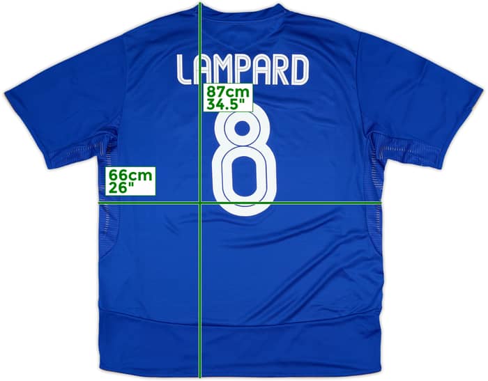 2005-06 Chelsea Centenary Home Shirt Lampard #8 (XXL)