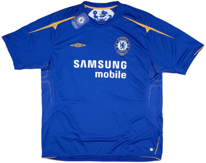2005-06 Chelsea Centenary Home Shirt Drogba #15 (XXL)