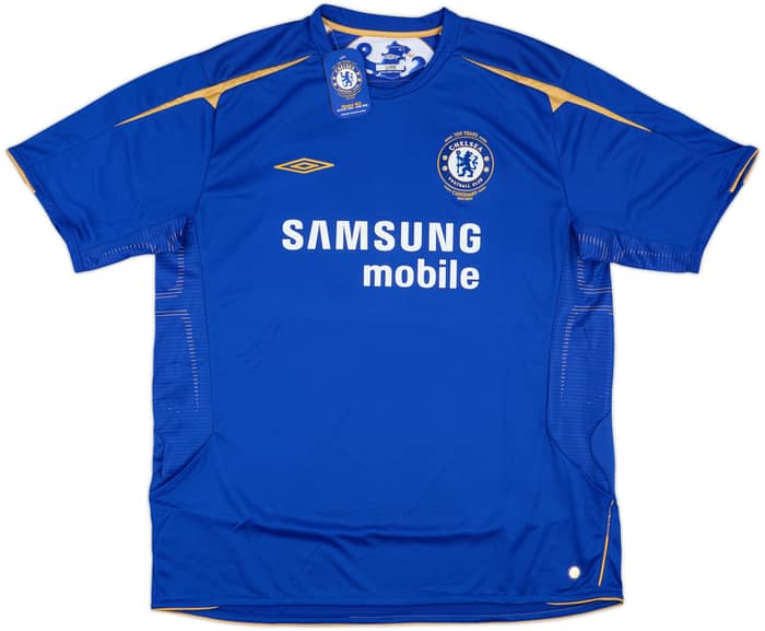 2005-06 Chelsea Centenary Home Shirt Drogba #15 (XXL)